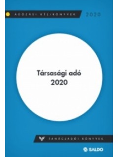 Társasági adó 2020